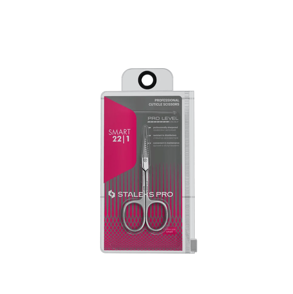STALEKS PRO Cuticle Scissors SMART 22 Type 1 - Level Up Beauty Supply