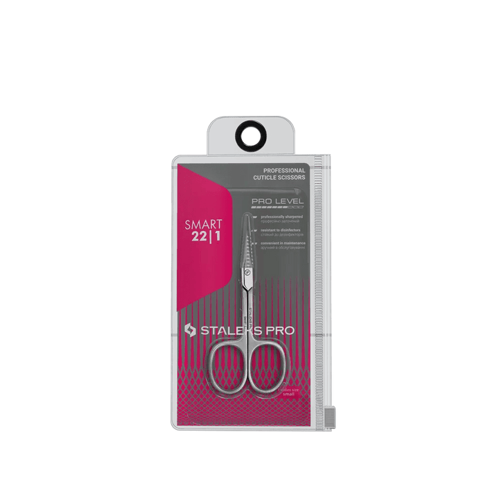 STALEKS PRO Cuticle Scissors SMART 22 Type 1 - Level Up Beauty Supply