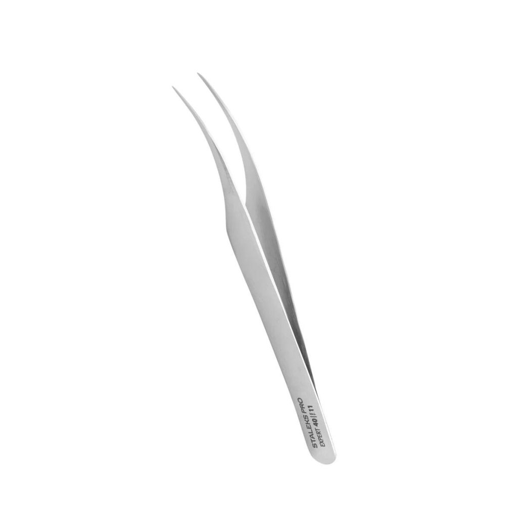 STALEKS Professional Eyelash Tweezers EXPERT 40 TYPE 11 - Level Up Beauty Supply