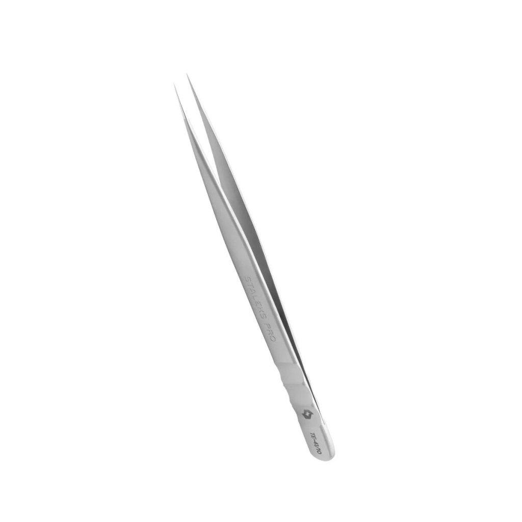 STALEKS Professional Eyelash Tweezers EXPERT 41 TYPE 10 - Level Up Beauty Supply