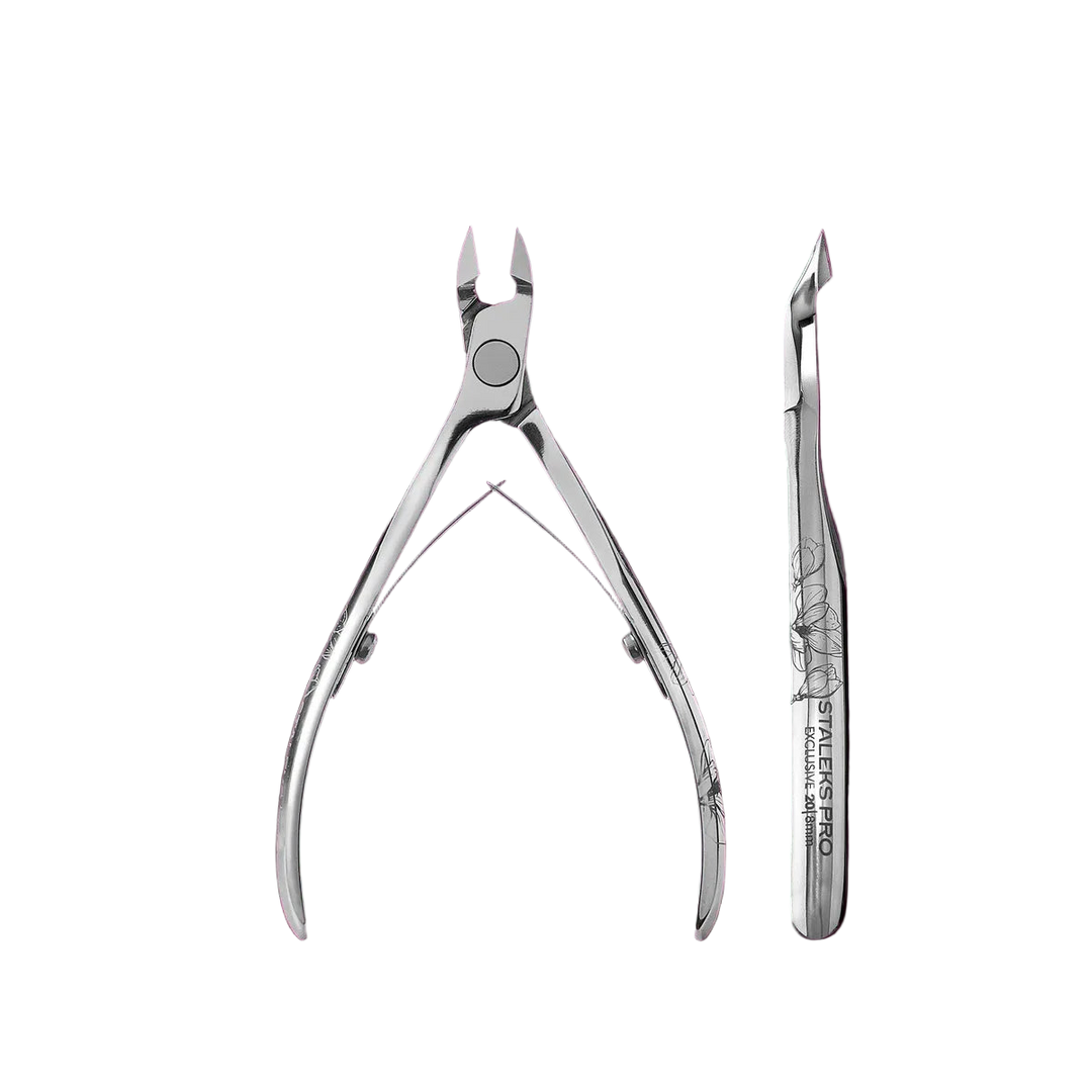 STALEKS PRO Cuticle nippers EXCLUSIVE 20 8 mm (magnolia)