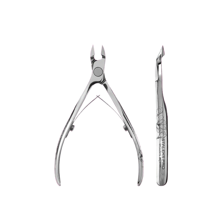 STALEKS PRO Cuticle nippers EXCLUSIVE 20 8 mm (magnolia)