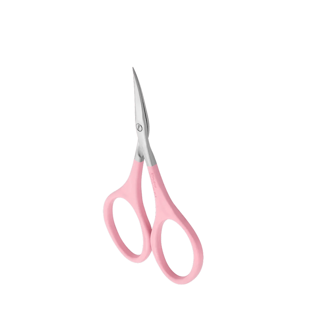 STALEKS Pink Cuticle Scissors BEAUTY & CARE 11 TYPE 1 - Level Up Beauty Supply