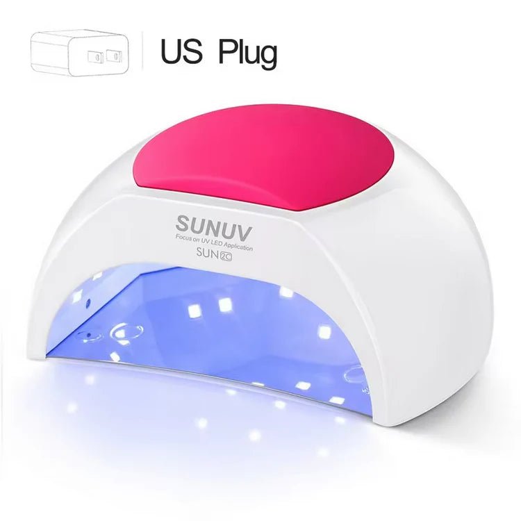 SUNUV UV LED Nail Lamp SUN 2C, pink (Original) - Level Up Beauty Supply