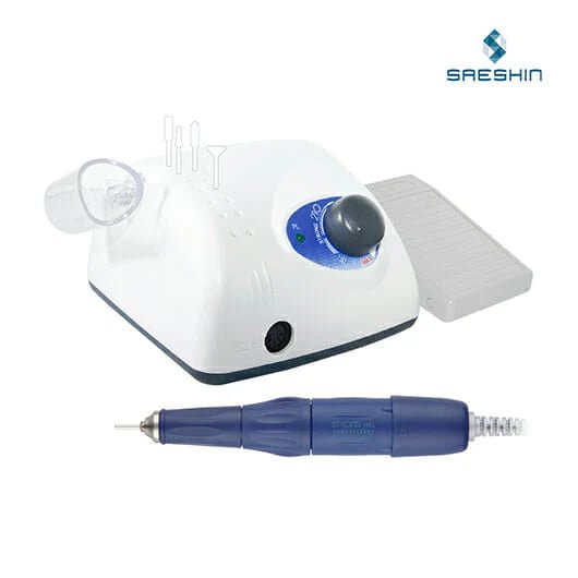 Saeshin Strong 210 Nail Drill with 105L handpiece - Level Up Beauty Supply