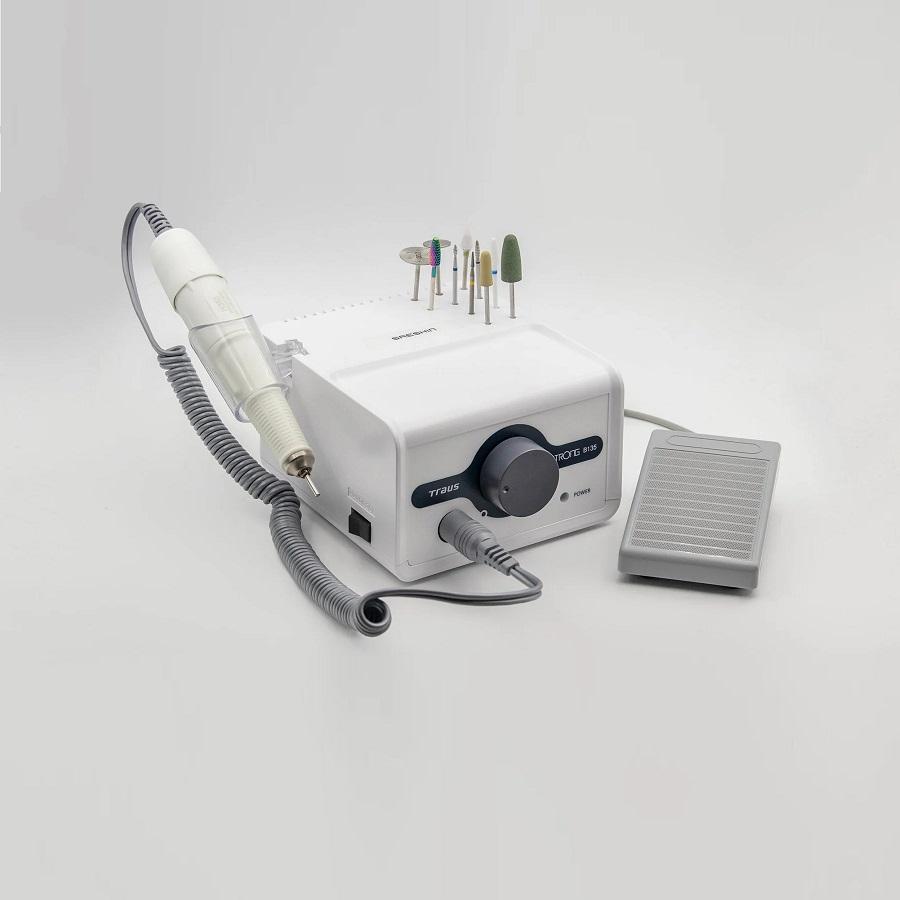 Saeshin Strong B135 Nail Drill with H350 handpiece - Level Up Beauty Supply
