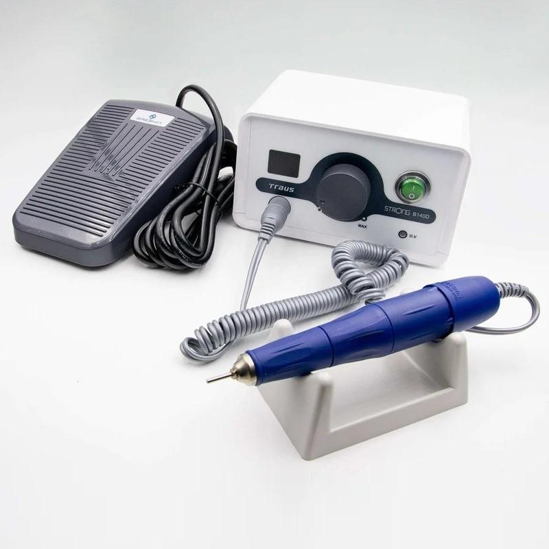 Saeshin Strong B140D Nail Drill with 105LN handpiece (Pre - order) - Level Up Beauty Supply