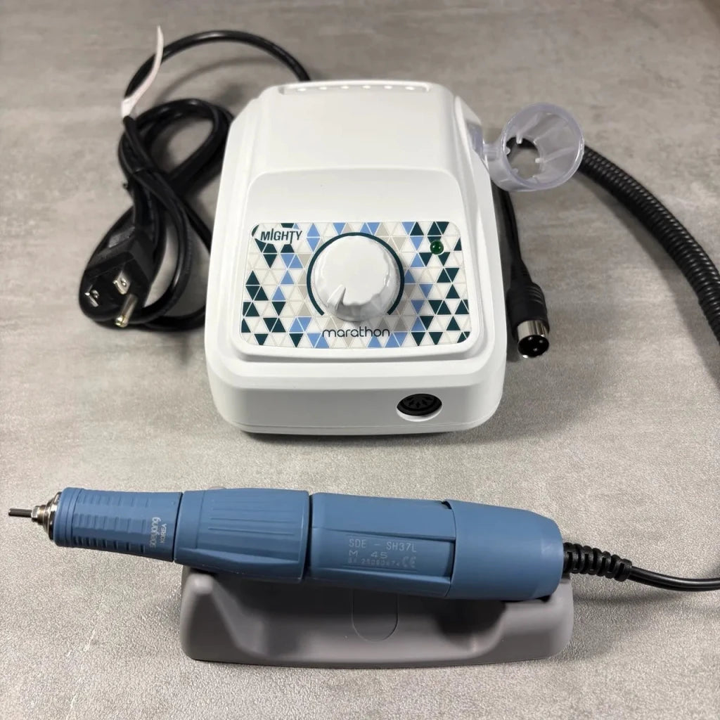 Saeyang Marathon 3 Mighty E - file with M45 Handpiece (NEW & IMPROVED) - Level Up Beauty Supply