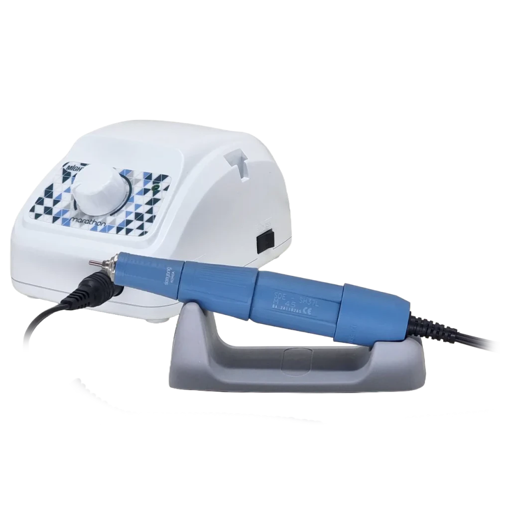 Saeyang Marathon 3 Mighty E - file with M45 Handpiece (NEW & IMPROVED) - Level Up Beauty Supply