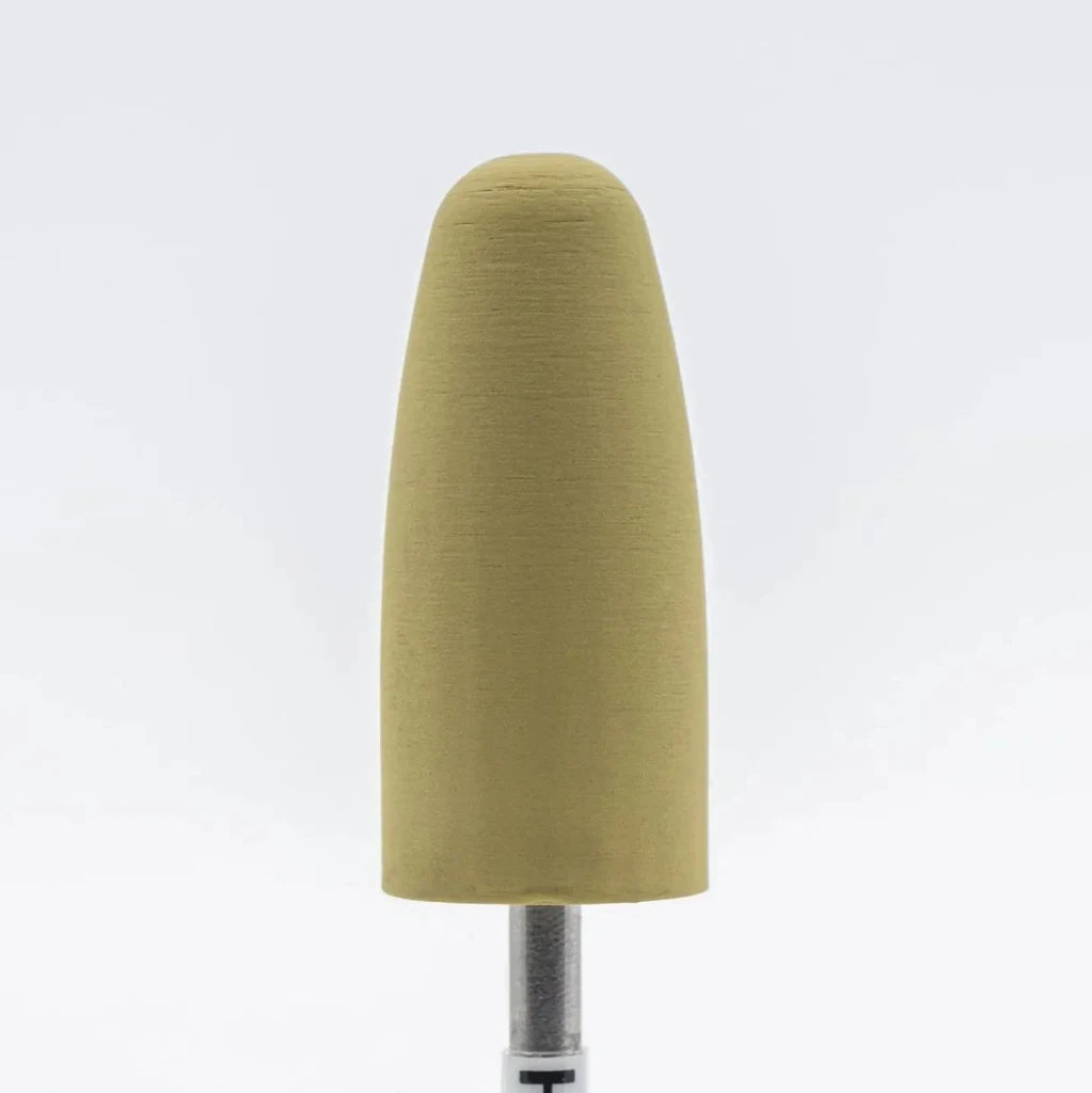 Silicone Polisher Bit, Rounded Bullet, Extra Fine (H - 334) - Level Up Beauty Supply