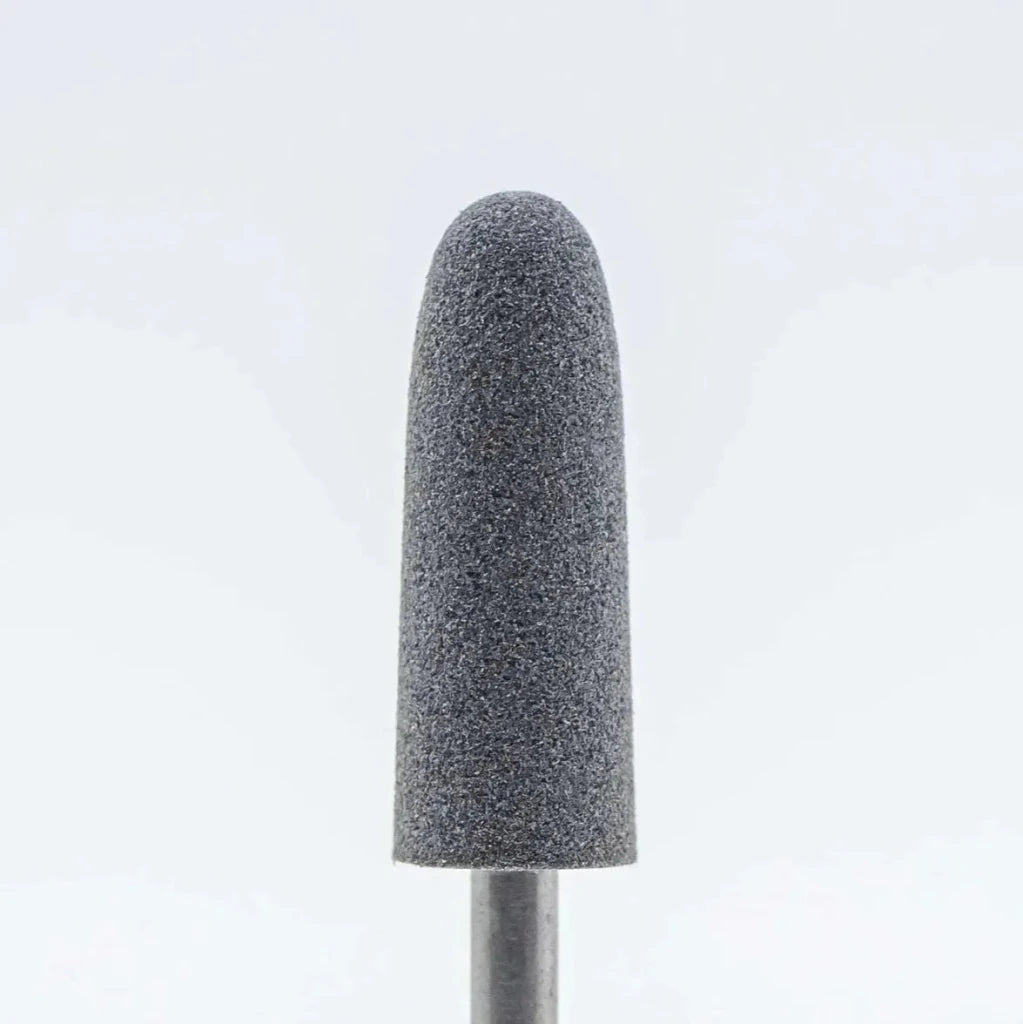 Silicone Polisher Bit, Rounded Bullet, Fine (H - 340) - Level Up Beauty Supply