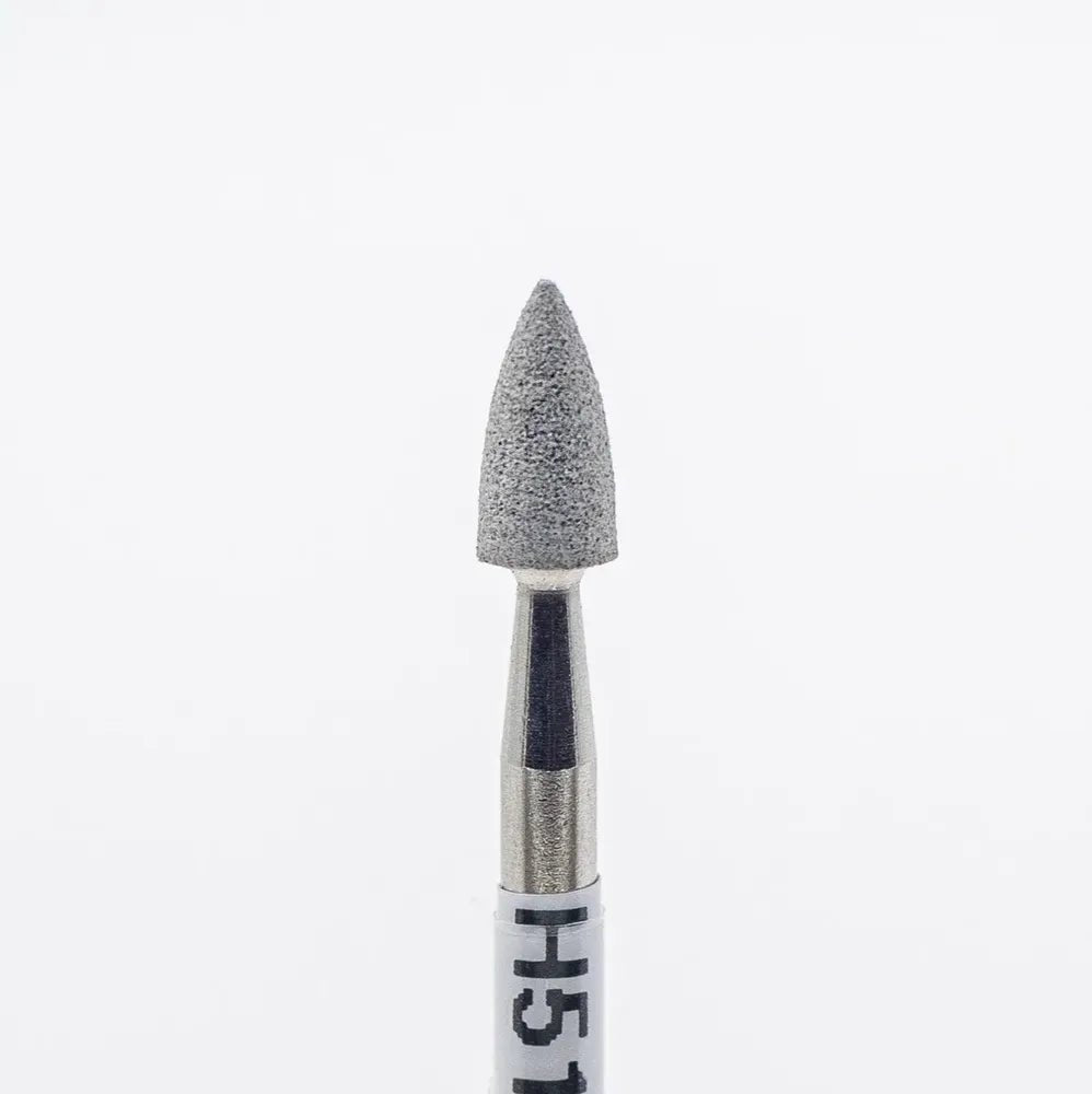 Silicone Polisher Bit, Small Bullet, Fine (H - 510) - Level Up Beauty Supply