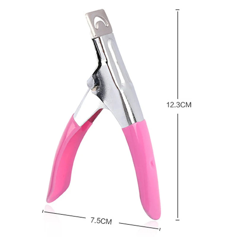 Soft Gel Tips Cutters, pink