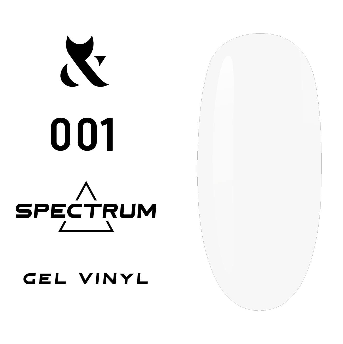 F.O.X gel-polish gold Spectrum 001 - Level Up Beauty Supply