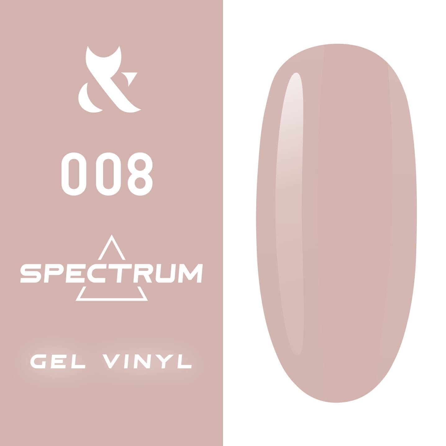 F.O.X gel-polish gold Spectrum 008 - Level Up Beauty Supply