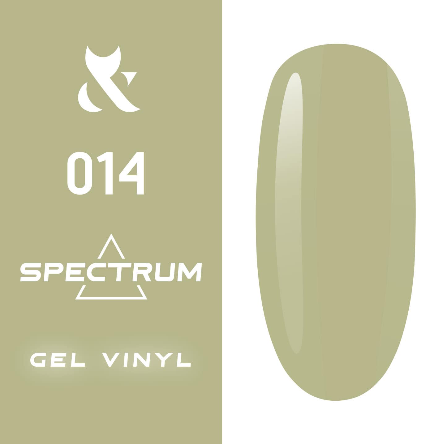 F.O.X gel-polish gold Spectrum 014 - Level Up Beauty Supply
