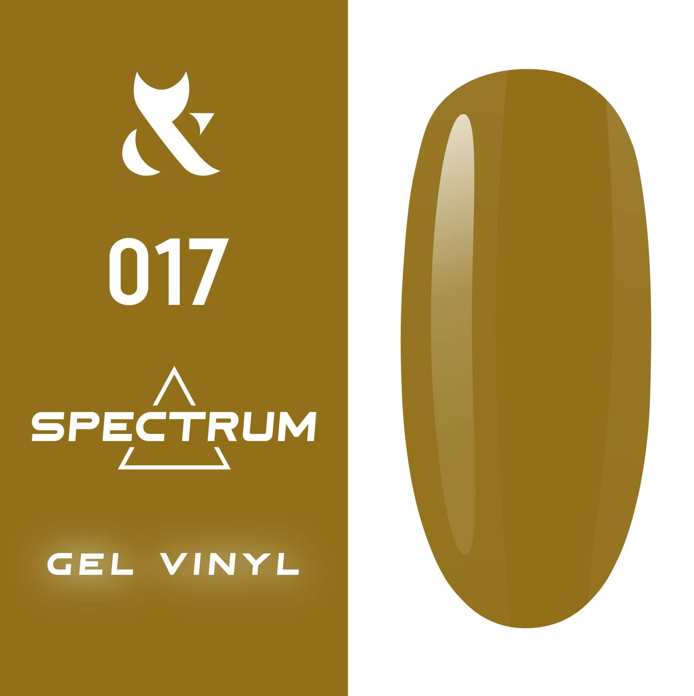 F.O.X gel-polish gold Spectrum 017 - Level Up Beauty Supply