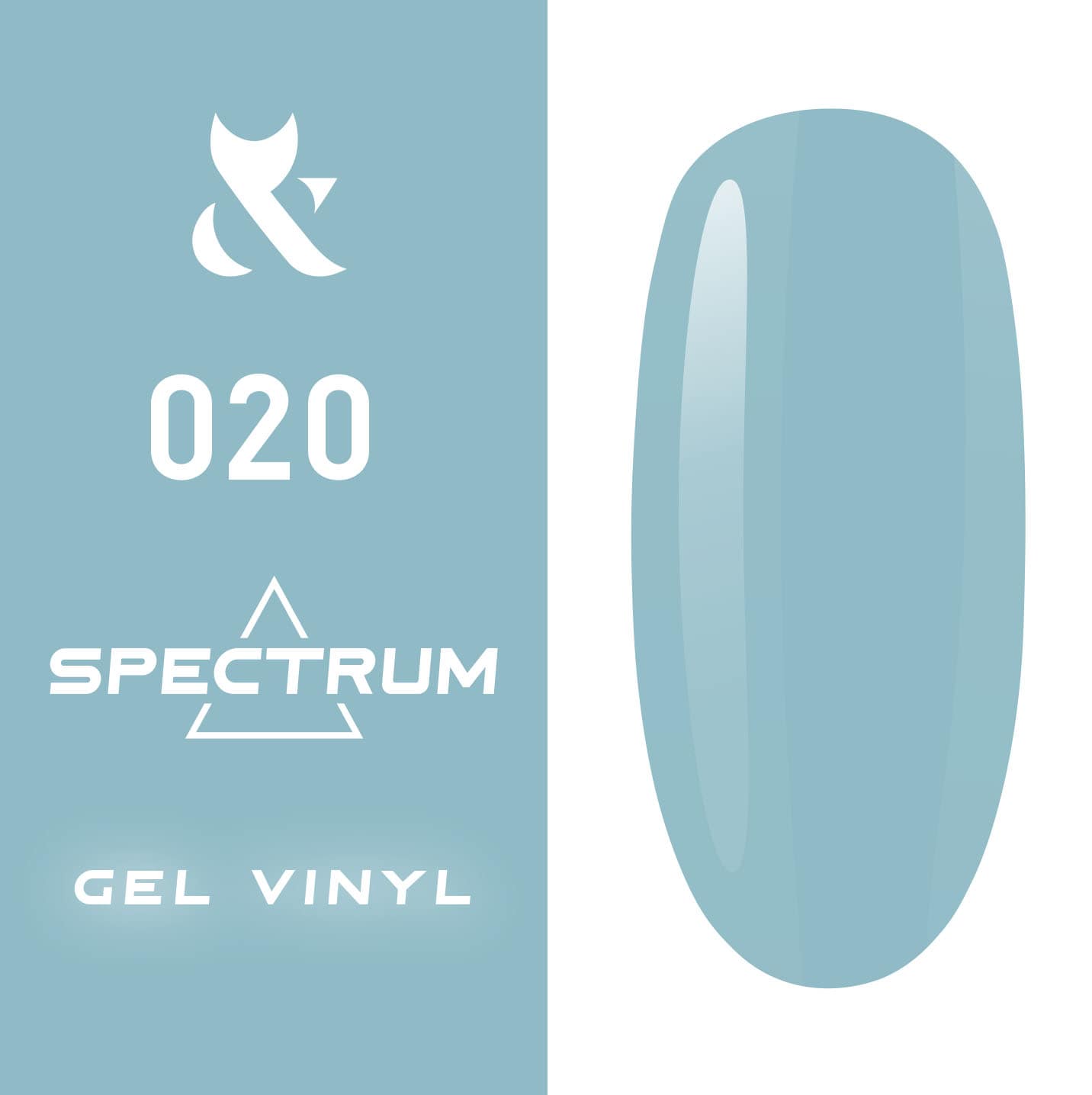 F.O.X gel-polish gold Spectrum 020 - Level Up Beauty Supply