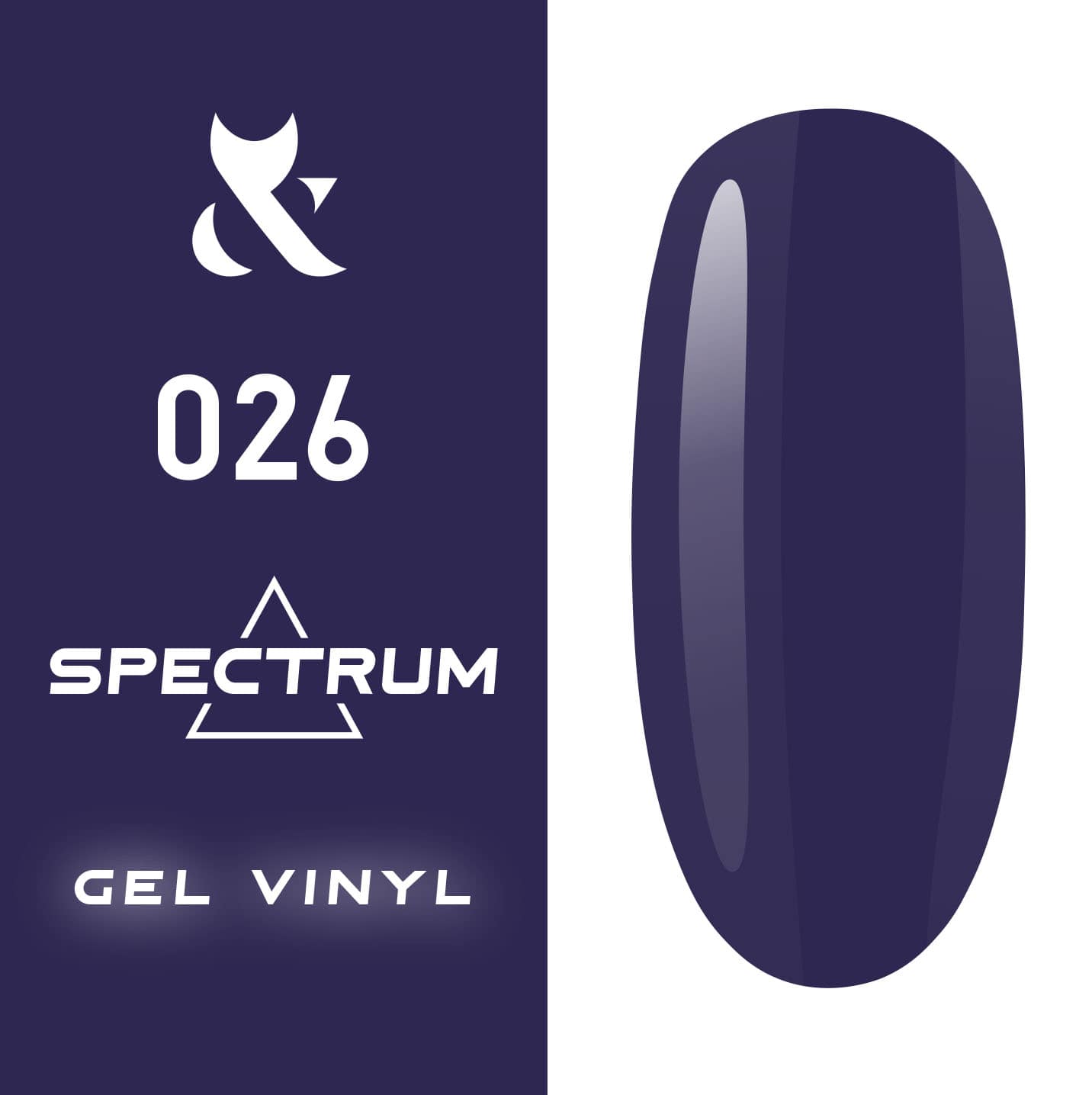 F.O.X gel-polish gold Spectrum 026 - Level Up Beauty Supply