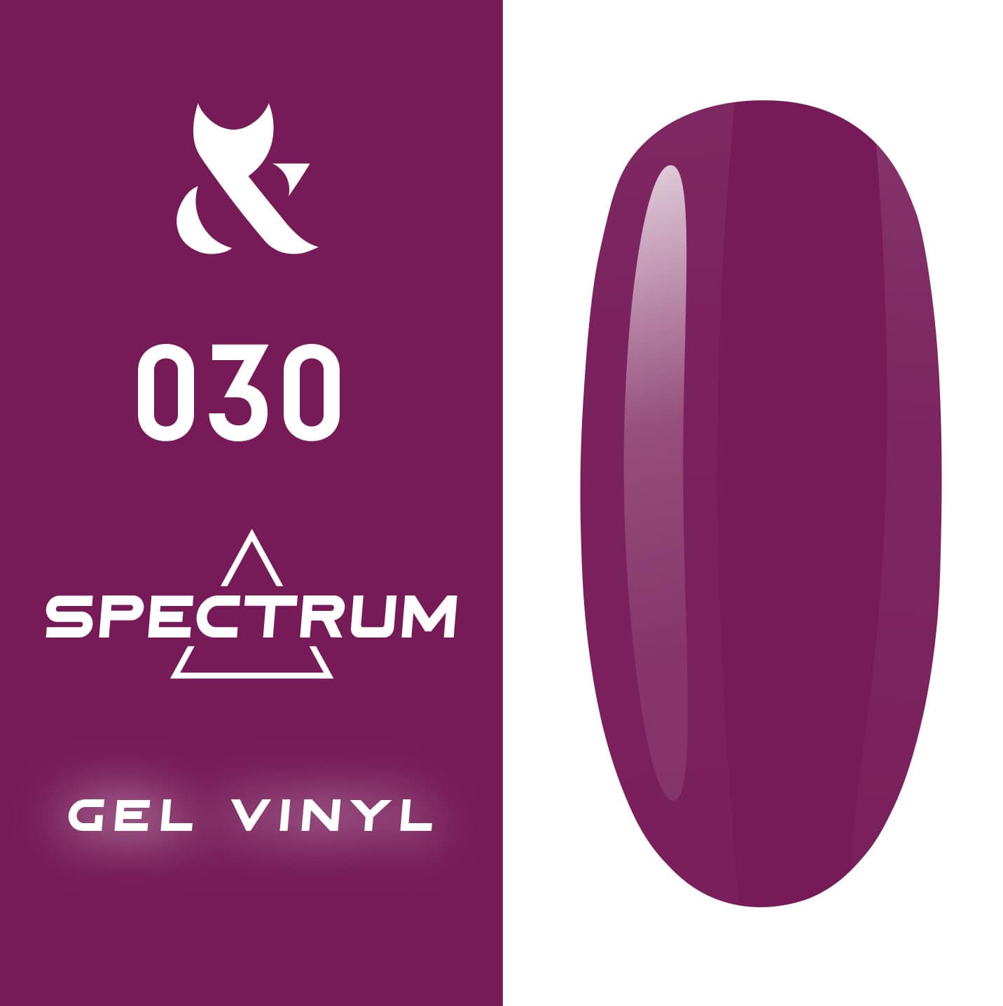 F.O.X gel-polish gold Spectrum 030 - Level Up Beauty Supply