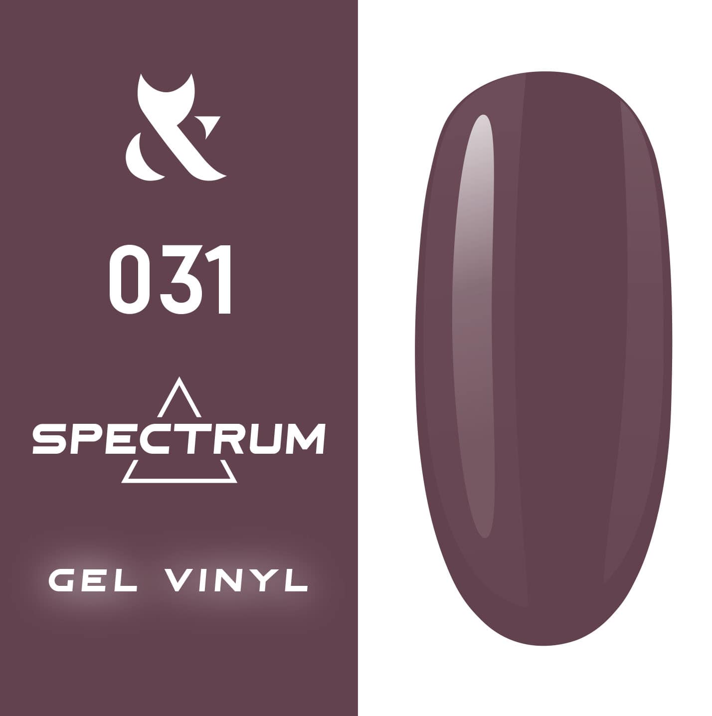 F.O.X gel-polish gold Spectrum 031 - Level Up Beauty Supply