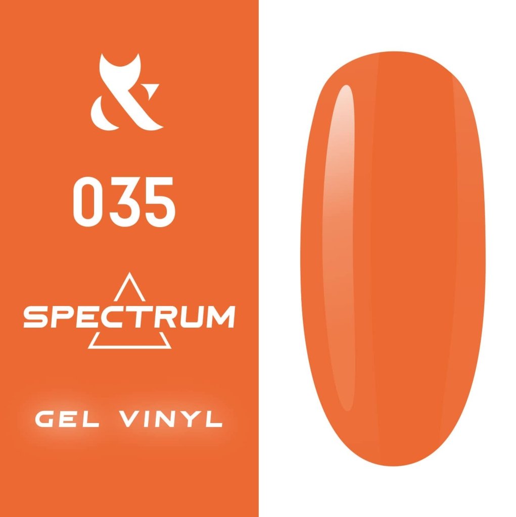 F.O.X gel-polish gold Spectrum 035 - Level Up Beauty Supply