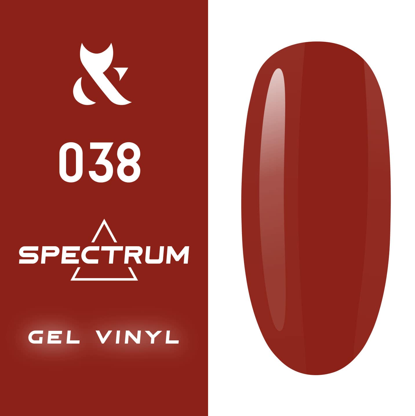 F.O.X gel-polish gold Spectrum 038 - Level Up Beauty Supply