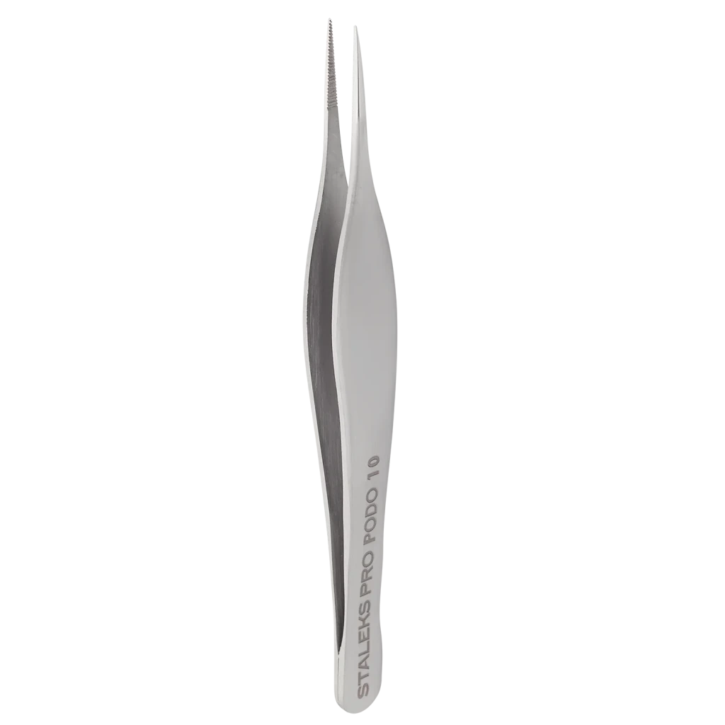 Splinter Tweezers STALEKS Podo 10 - Level Up Beauty Supply