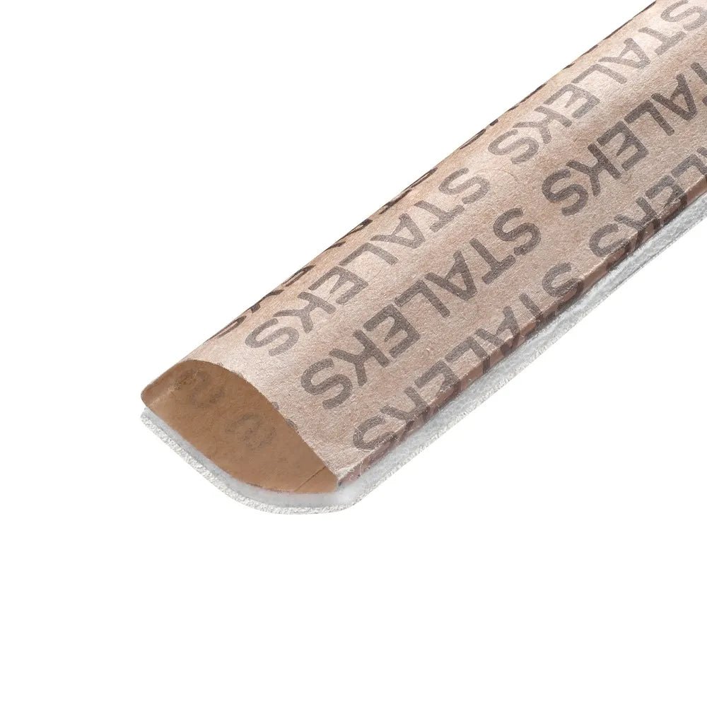 Staleks Disposable white files papmAm on soft foam layer EXPERT 20 (25 pcs) - Level Up Beauty Supply