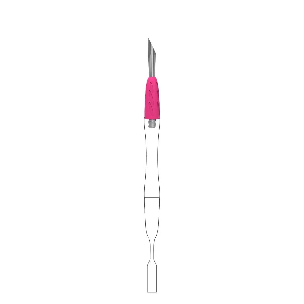 Staleks Interchangeable Attachment Combo UNIQ 12 beveled pusher - Level Up Beauty Supply