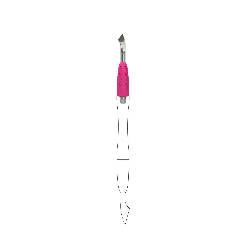Staleks Interchangeable Attachment Combo UNIQ 14 bent blade - Level Up Beauty Supply
