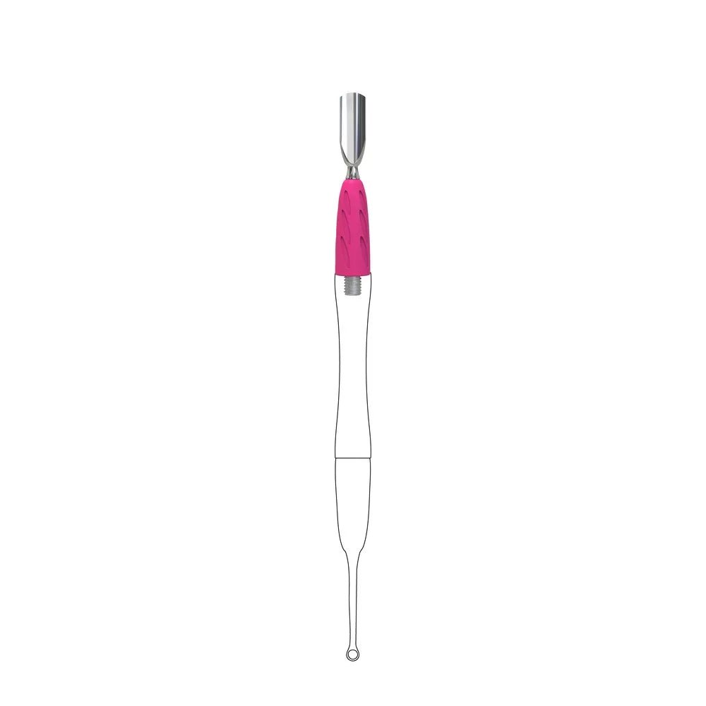 Staleks Interchangeable Attachment Combo UNIQ 16 rounded narrow pusher - Level Up Beauty Supply