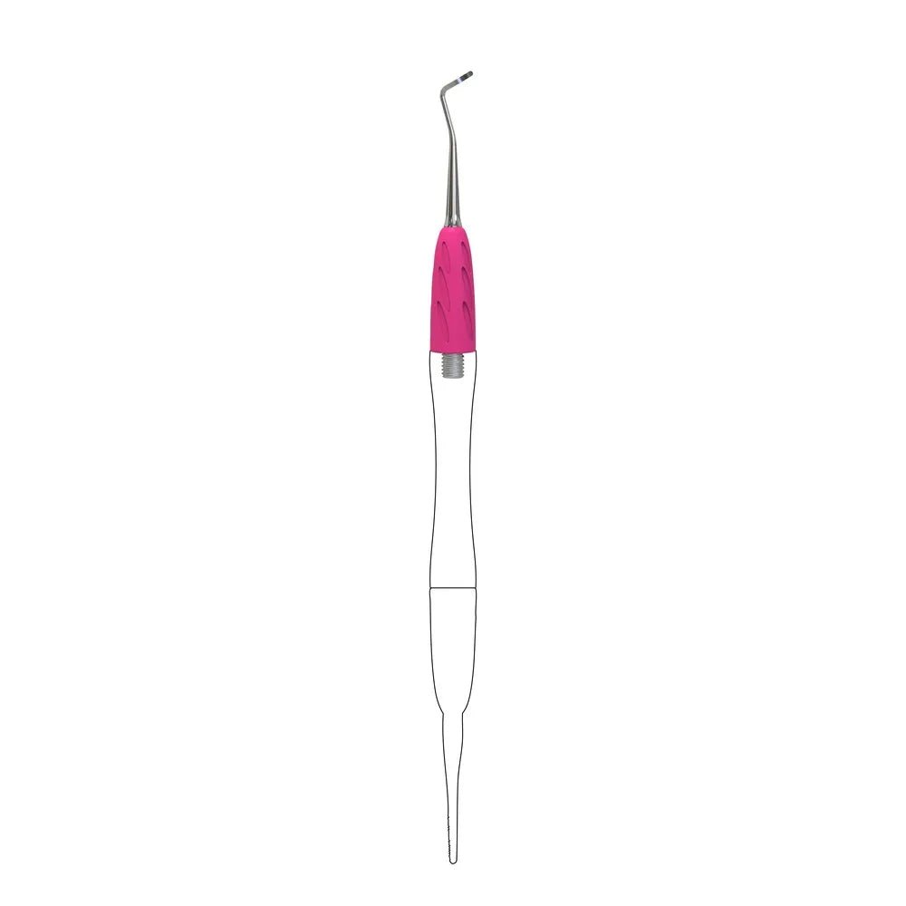 Staleks Interchangeable Attachment Combo UNIQ 31 curette (bend to the left) - Level Up Beauty Supply
