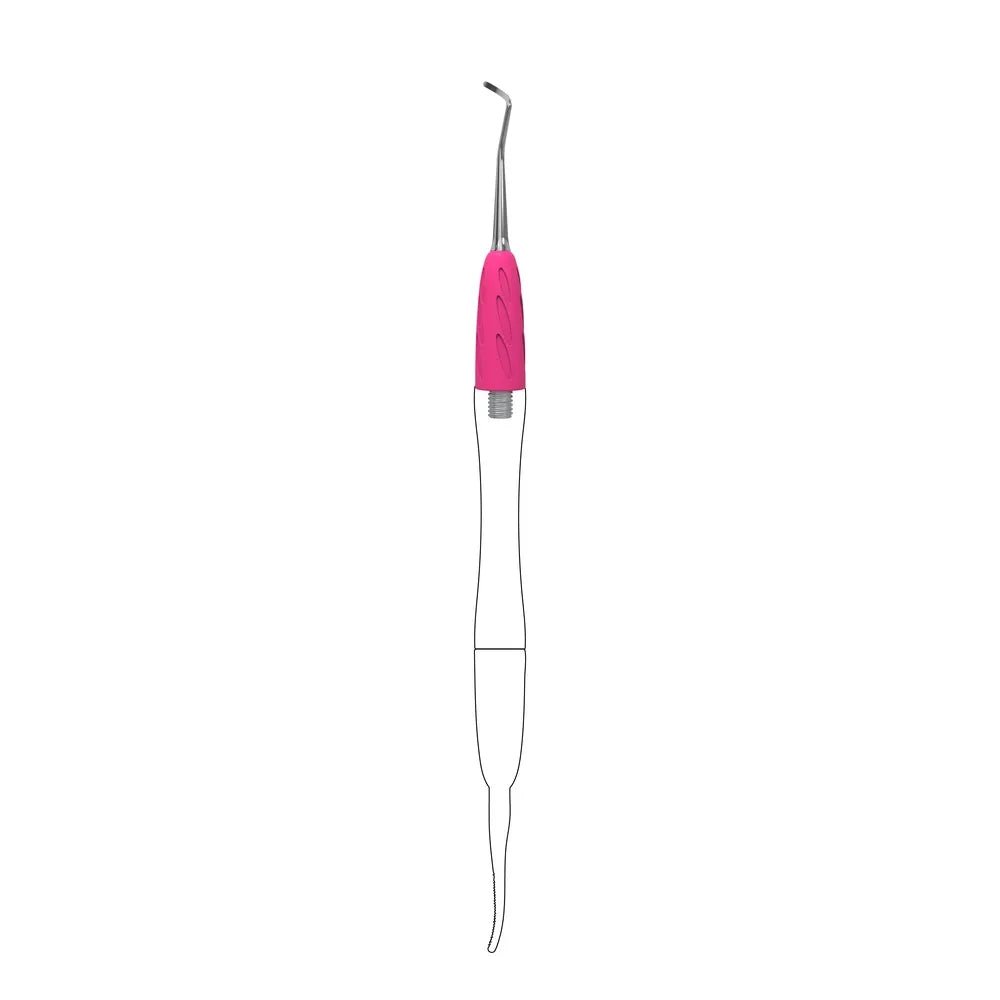 Staleks Interchangeable Attachment Combo UNIQ 32 curette (bend to the right) - Level Up Beauty Supply