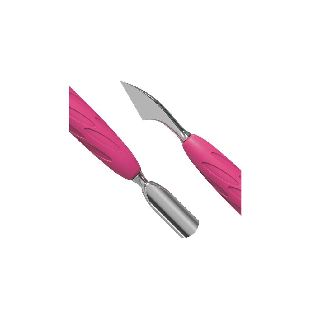 Staleks Pro UNIQ 10 Type 3 Pusher with Silicone Handle (PQ - 10/3) - Level Up Beauty Supply