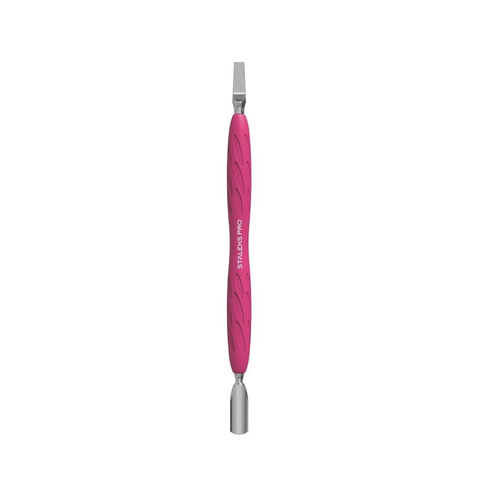 Staleks Pro UNIQ 10 Type 5 Pusher with Silicone Handle (PQ - 10/5) - Level Up Beauty Supply