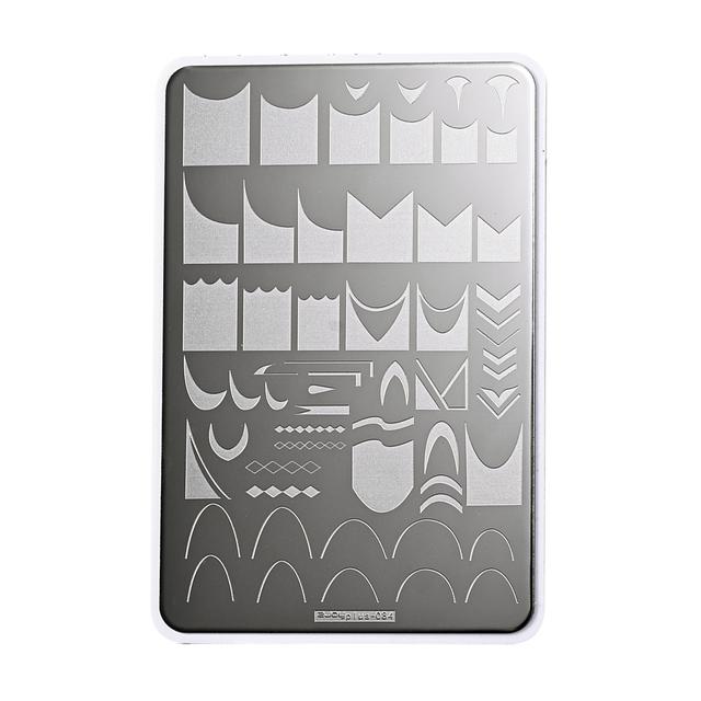Stamping Plate French - Level Up Beauty Supply