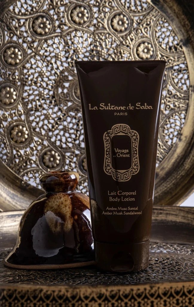 Sultane De Saba - Body Lotion - Amber Musk Sandalwood, 200ml - Level Up Beauty Supply