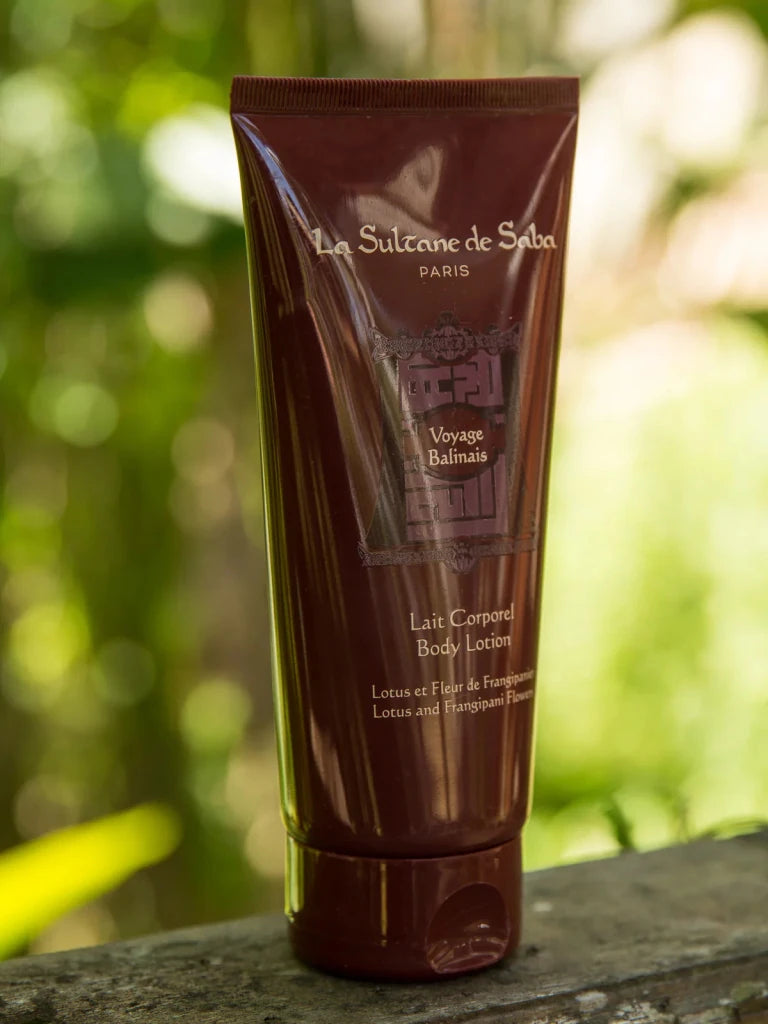 Sultane De Saba - Body Lotion - Lotus and Frangipani Flower, 200ml - Level Up Beauty Supply