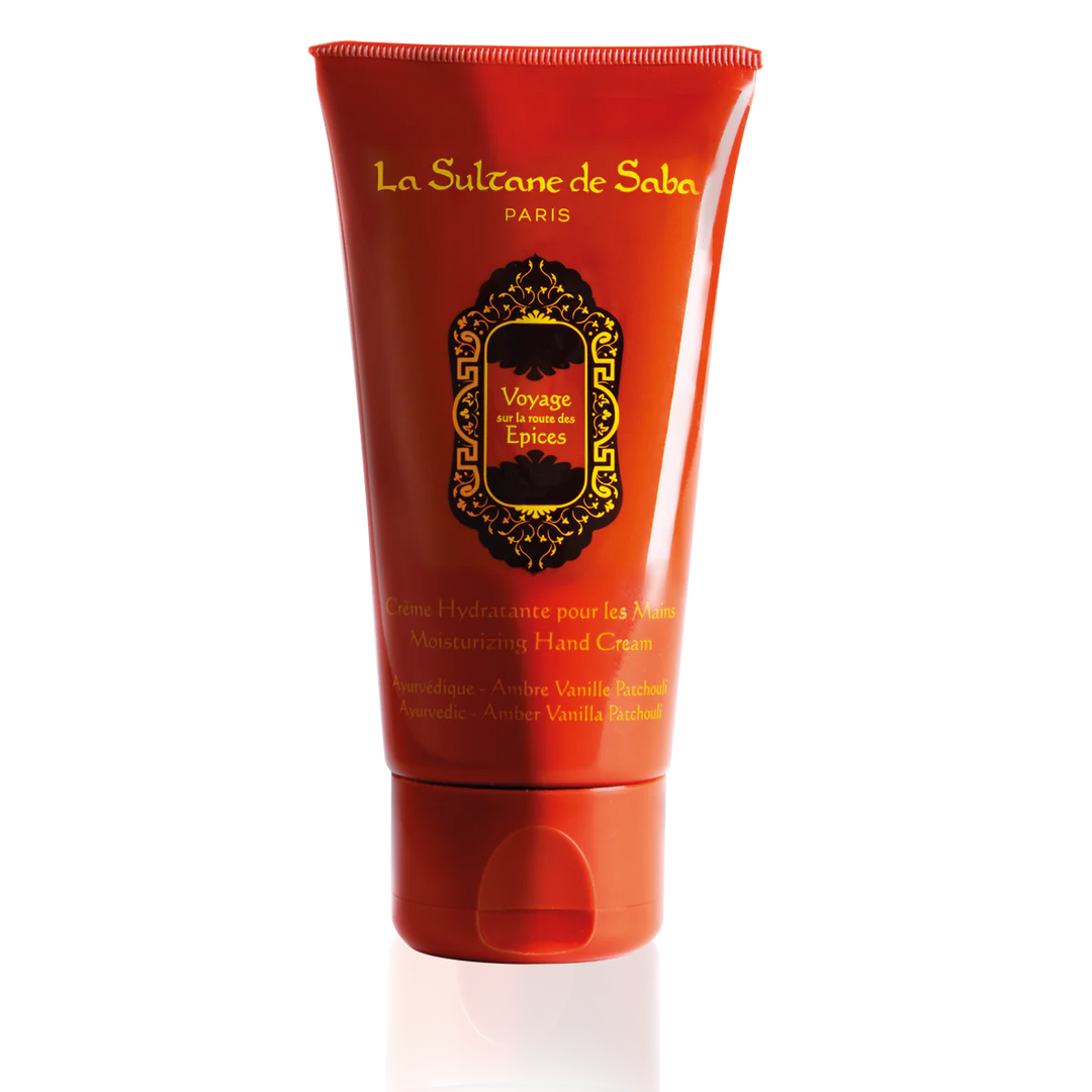 Sultane De Saba - Moisturizing Hand Cream Oriental Ayurvedic - Amber Vanilla Patchouli, 50ml