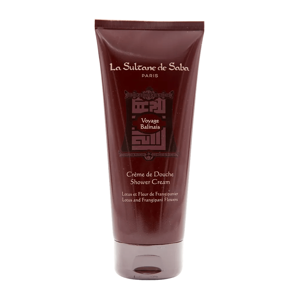 Sultane De Saba - Shower Cream - Lotus and Frangipani Flower, 200ml - Level Up Beauty Supply