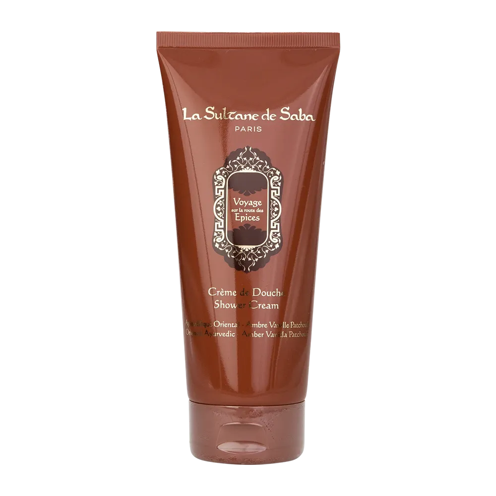 Sultane De Saba - Shower Cream Oriental Ayurvedic - Amber Vanilla Patchouli, 200ml