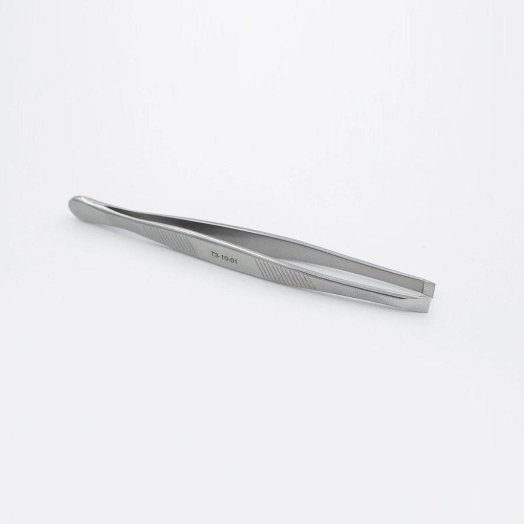 Tweezers with Straight Tip STALEKS CLASSIC 10 Type 1 - Level Up Beauty Supply