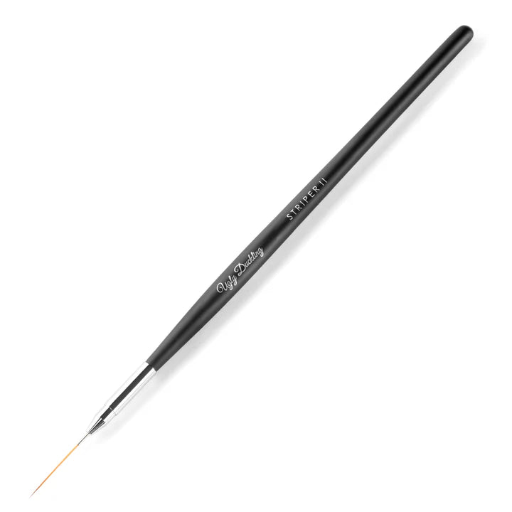 Ugly Duckling Brush - Striper (Black handle)