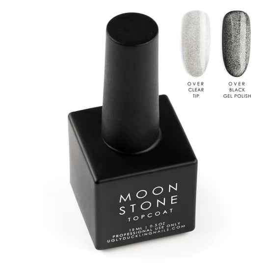 Ugly Duckling No Wipe Cat Eye Top Coat Moonstone, 15ml - Level Up Beauty Supply
