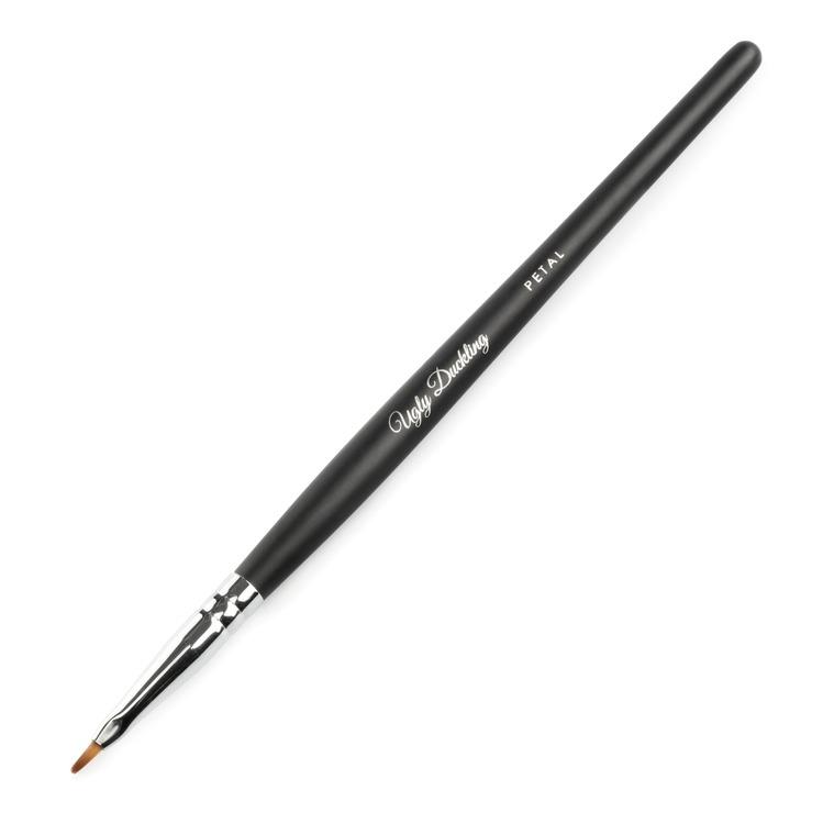 Ugly Duckling Petal Brush Brush with Matte Black Wood Handle - Level Up Beauty Supply