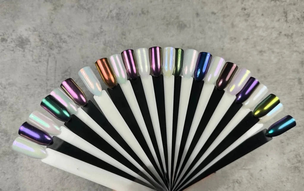 Unicorn Chrome Powder Set of 12 - Level Up Beauty Supply