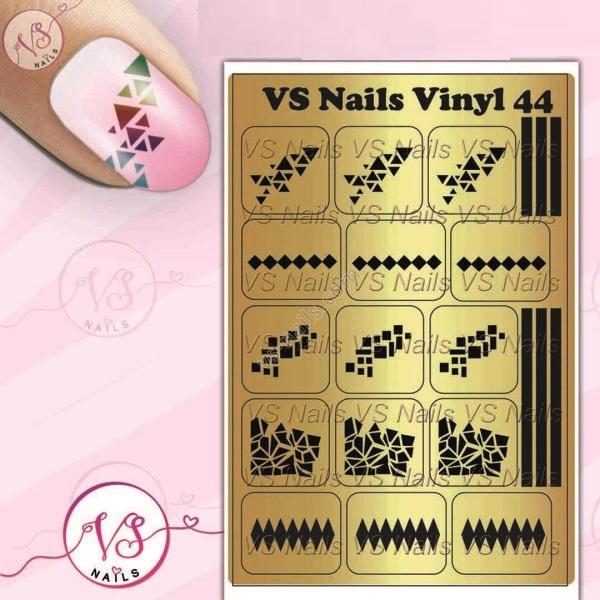 VS-Nails Airbrush & Aeropuffing stencil Vinyl 44