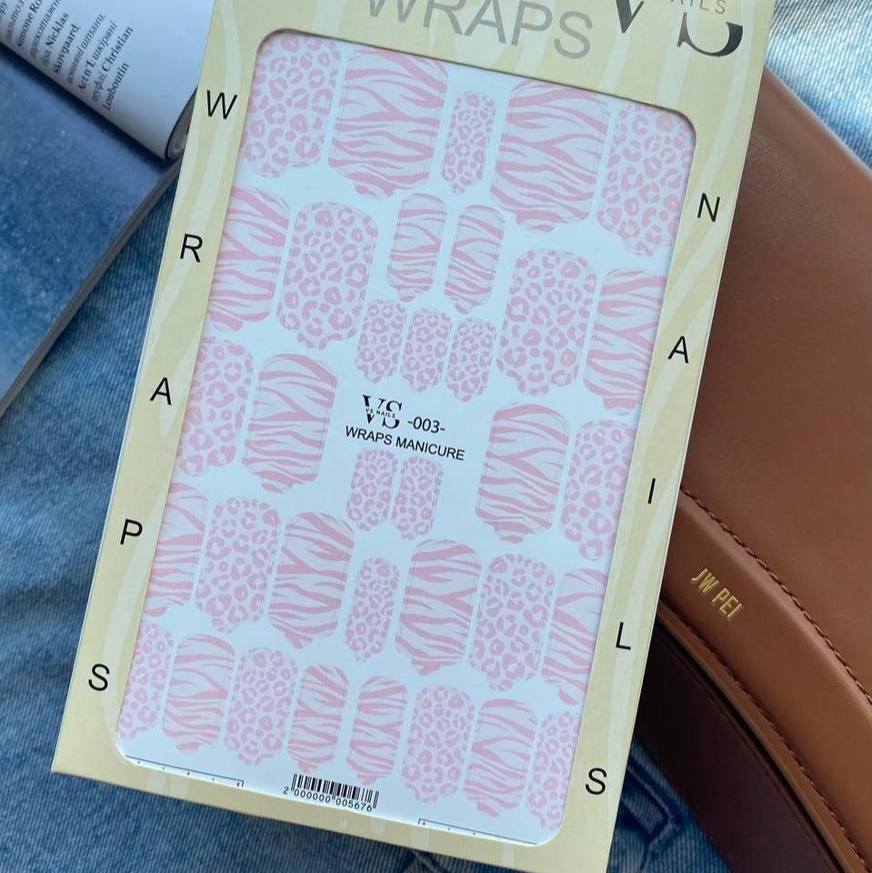 VS - Nails Manicure Wrap 003 - Level Up Beauty Supply