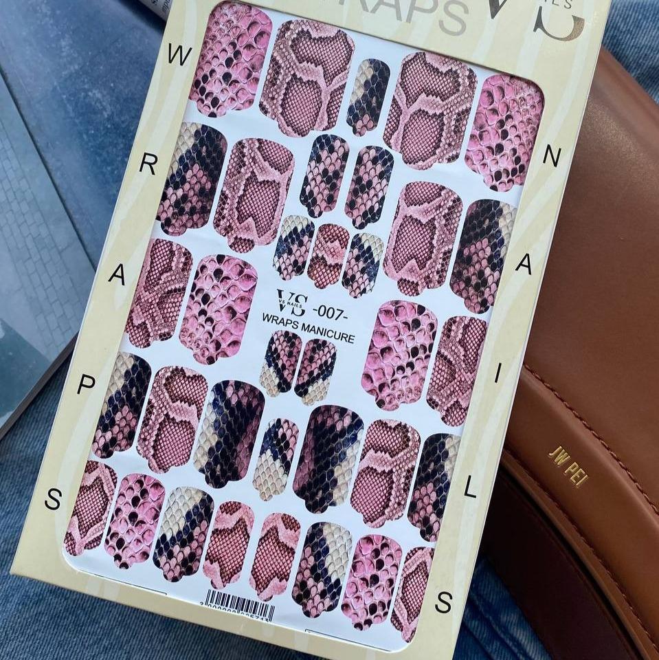 VS - Nails Manicure Wrap 007 - Level Up Beauty Supply